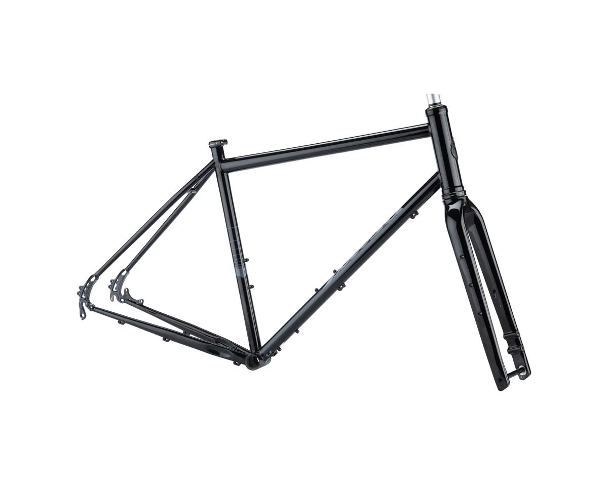 Salsa Vaya Gravel/Touring Bike Frameset (Black) (55cm)